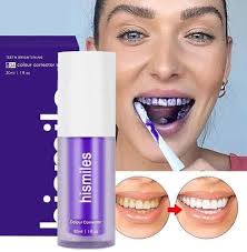 Hismile v34 Colour Corrector Serum Purple Teeth Whitening & Stain Removal